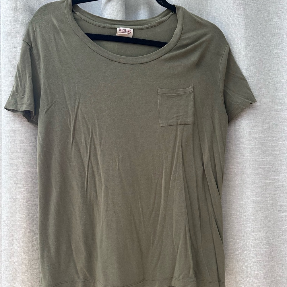 Mossimo Supply Co. Short Sleeve Olive Tee